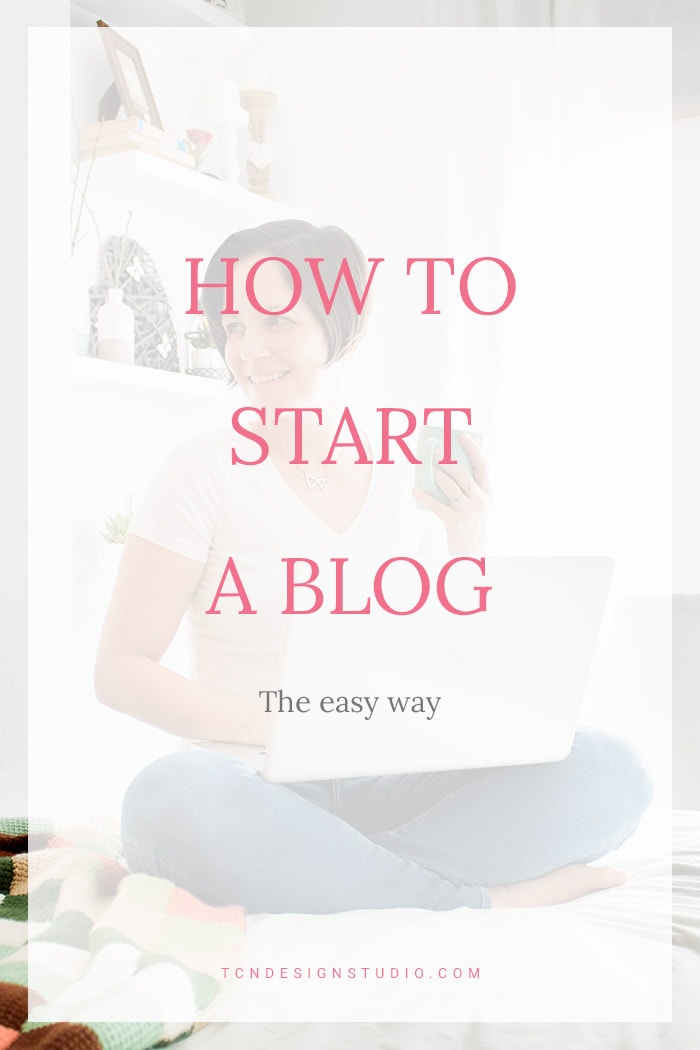 Learn How to Start A Blog The Easy Way with this tutorial