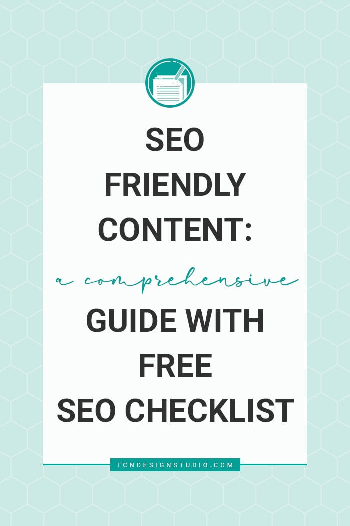 SEO Friendly Content A Comprehensive Guide plus SEO Checklist