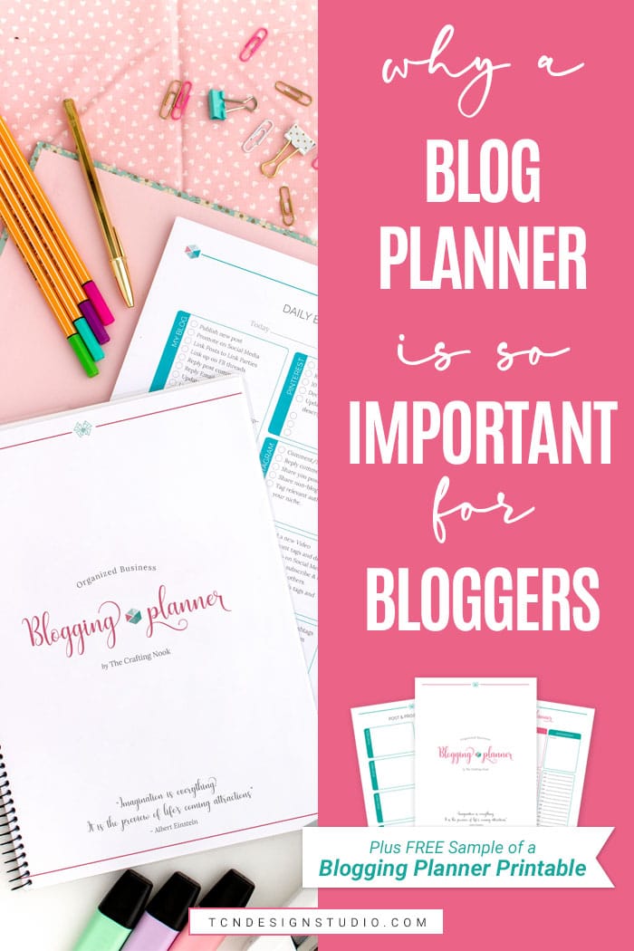 Why is a Blogging Planner so Important for bloggers.