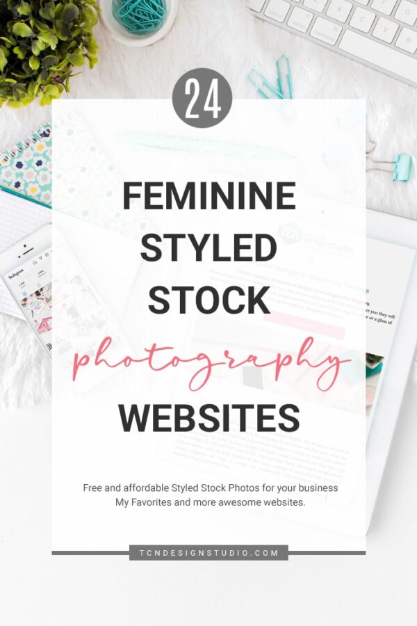 24+ Feminine Styled Stock Photography Websites - TCN Design Studio