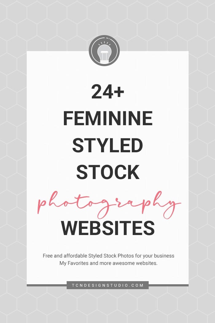 24+ Feminine Styled Stock Photography Sites