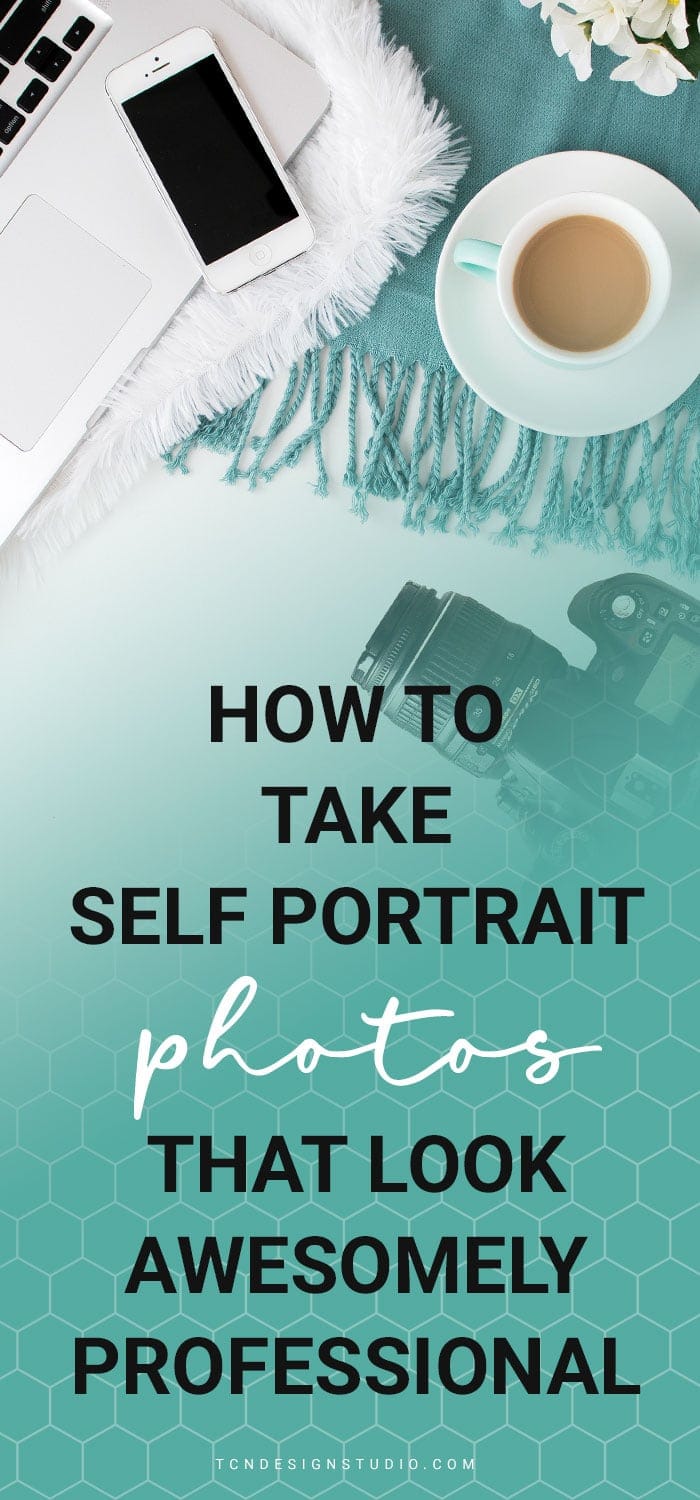 Learn how to take professional looking self portrait photos by yourself