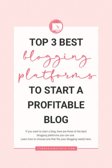Top 3 Best Blogging Platforms to Start a Profitable Blog Cover Image