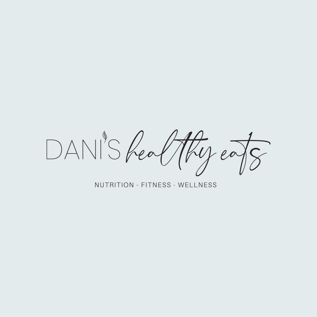 Dani's Healthy Eats Alternate Logo Black