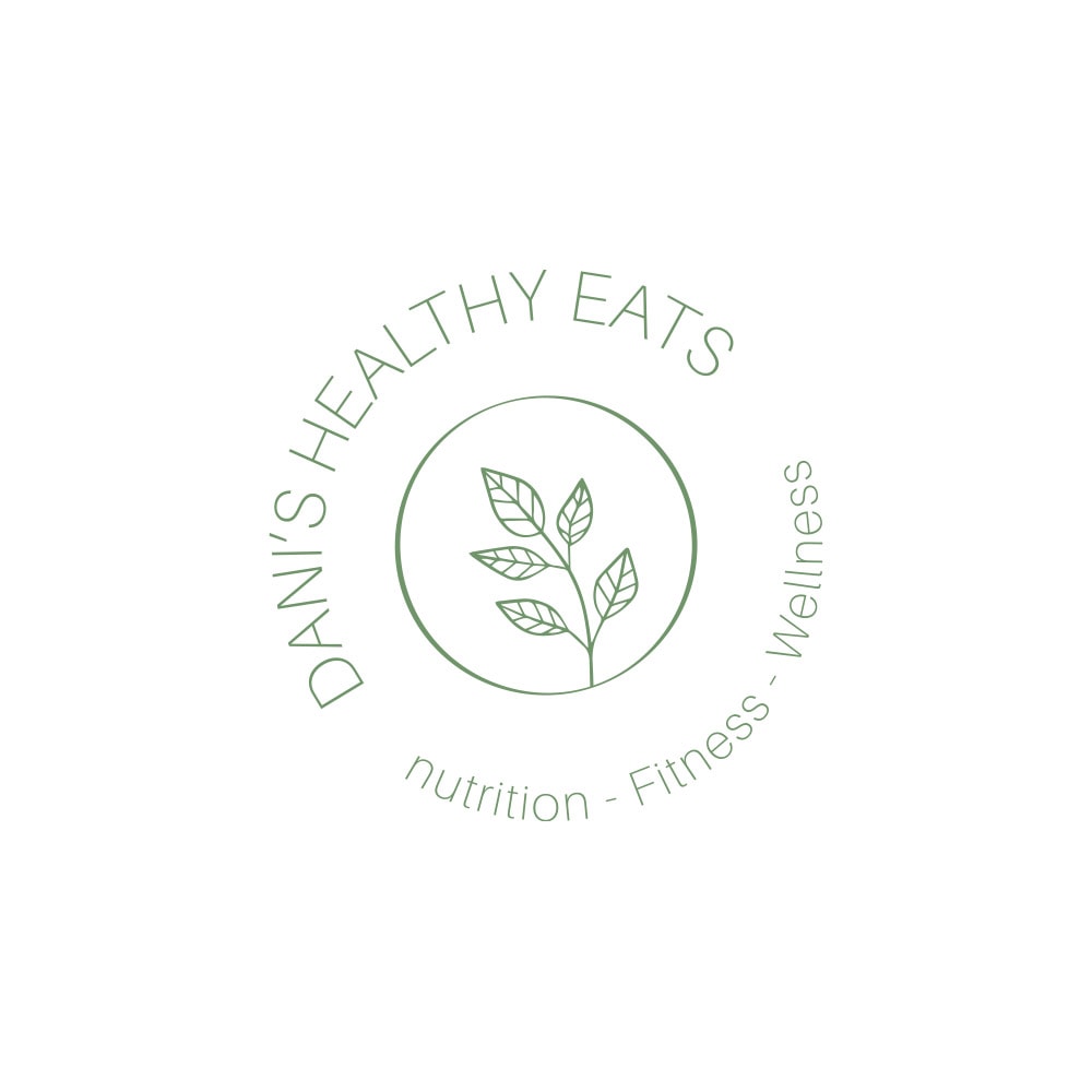 Dani's Healthy Eats Submark Logo 2 on Full Color