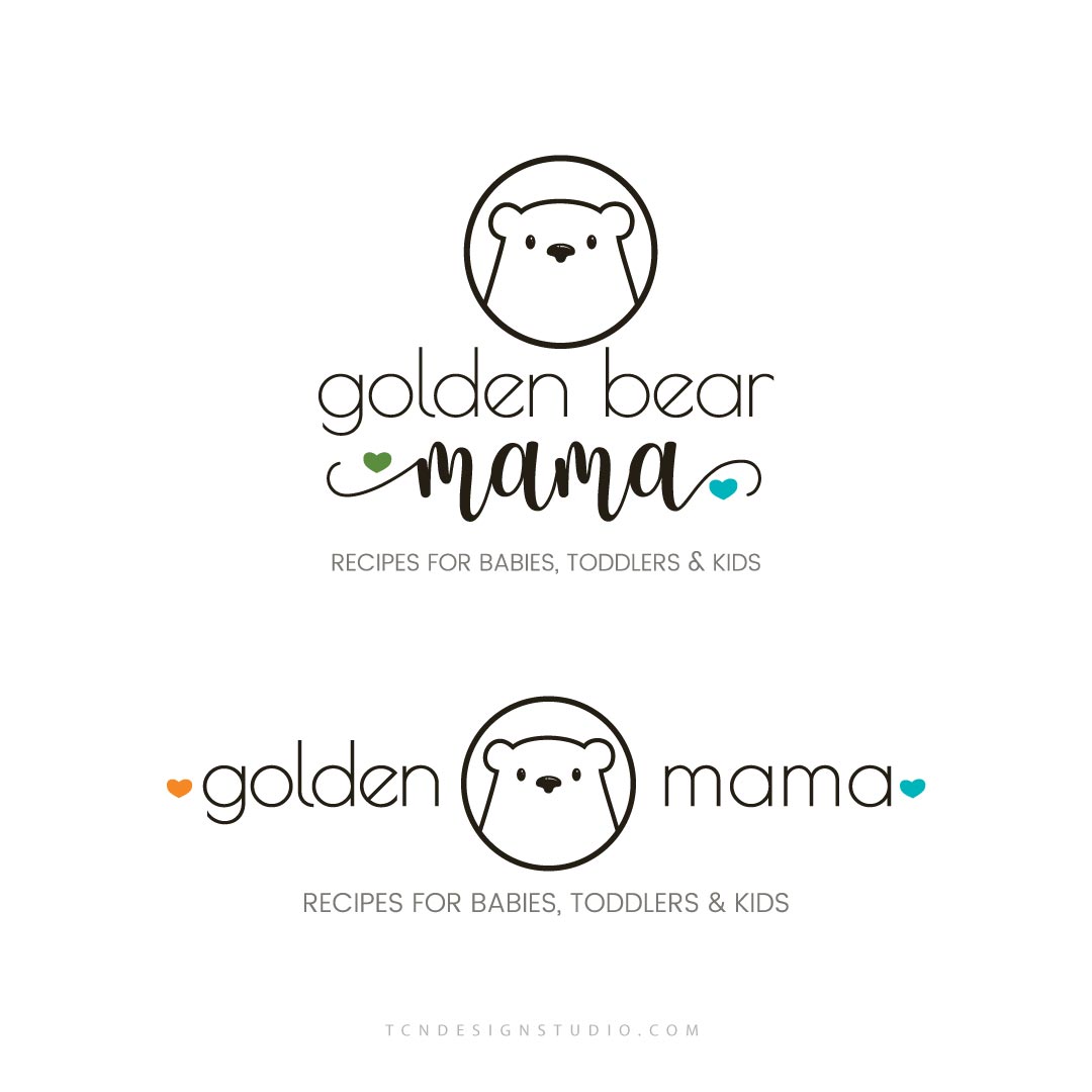 Golden Bear Mama Alternate Logo full color