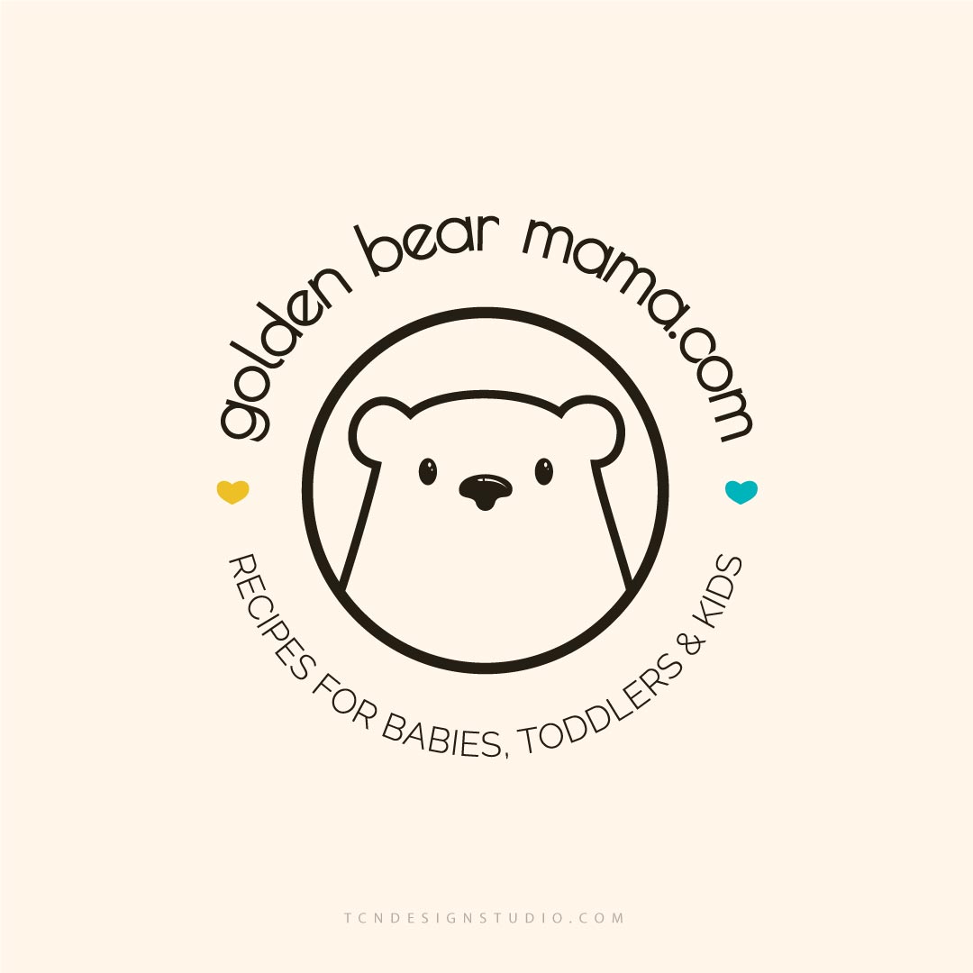 Golden Bear Mama Submark Logo full color