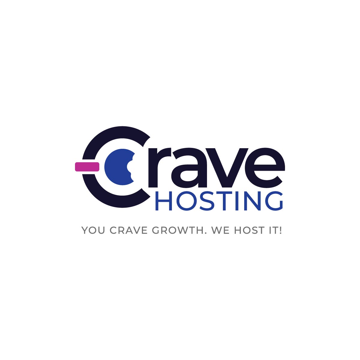 Crave Hosting main Logo colors