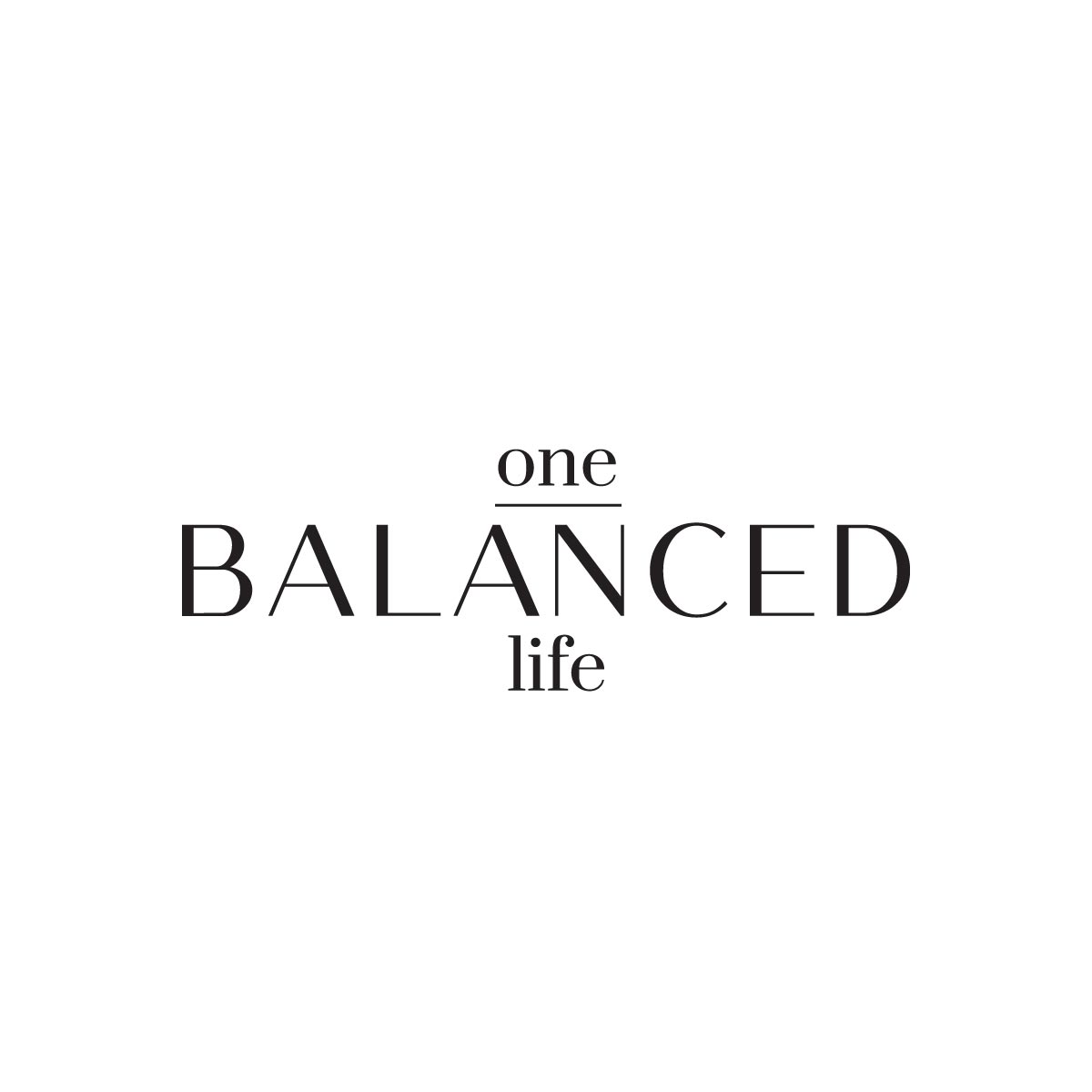 One Balanced Alternate Main Logo