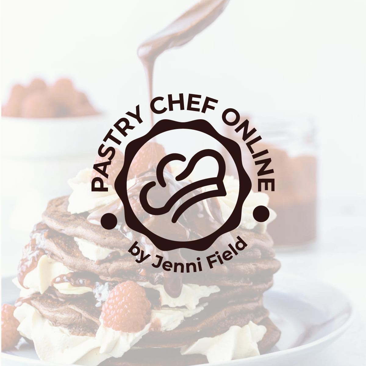 Pastry Chef Online submark Logo black pn overlay photo