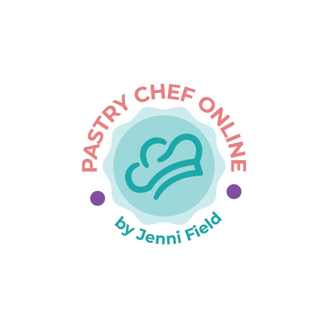 Pastry Chef Online Submark Logo Full Color