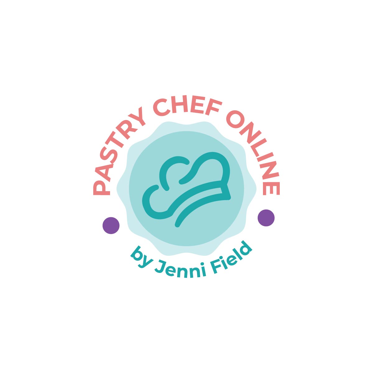 Pastry Chef Online Submark Logo Full Color