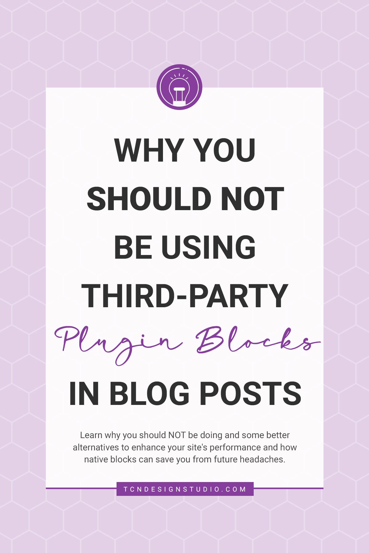 Why You Should NOT be Using Third-Party Plugin Blocks in Blog Posts