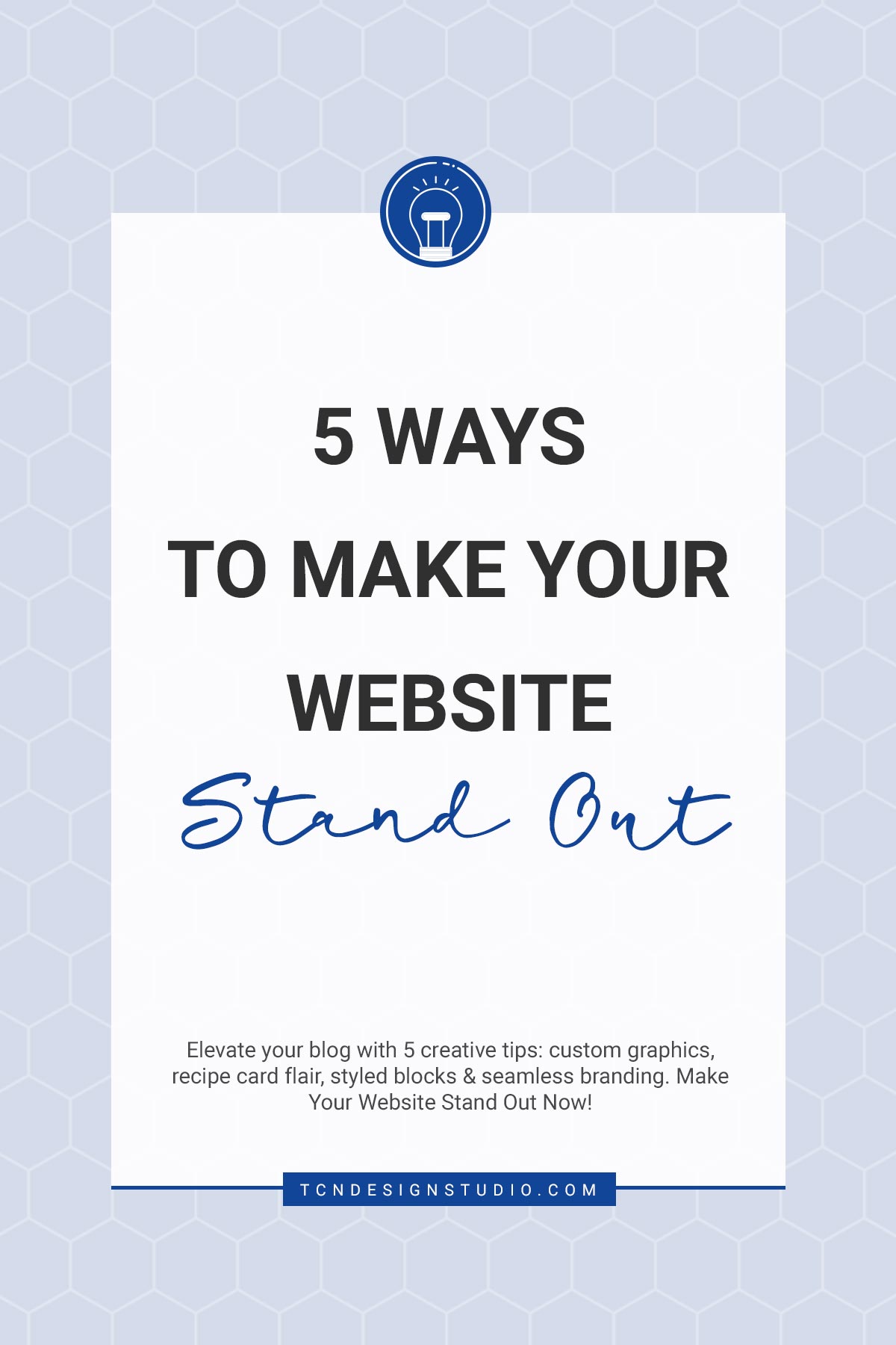 5 Ways to Make Your Website Stand Out