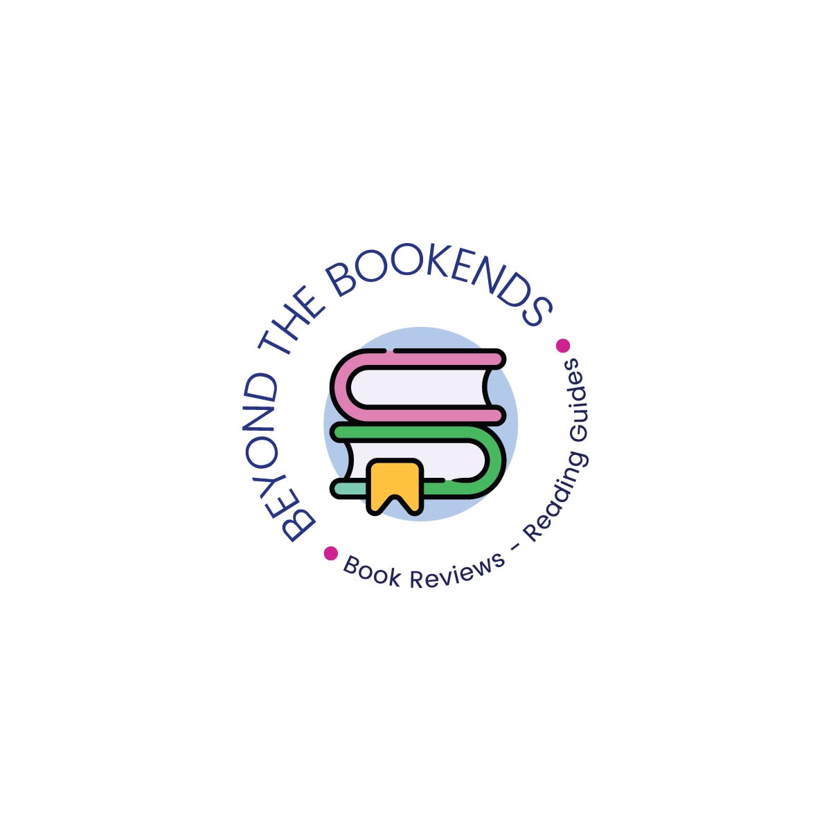 Beyond the Bookends Submark Logo 2 full color on light background